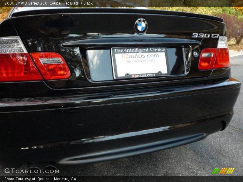 Jet Black / Black 2006 BMW 3 Series 330i Coupe
