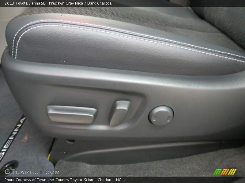 Front Seat of 2013 Sienna SE