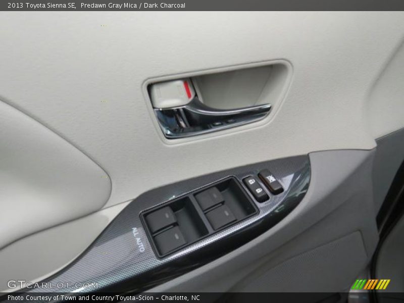 Predawn Gray Mica / Dark Charcoal 2013 Toyota Sienna SE