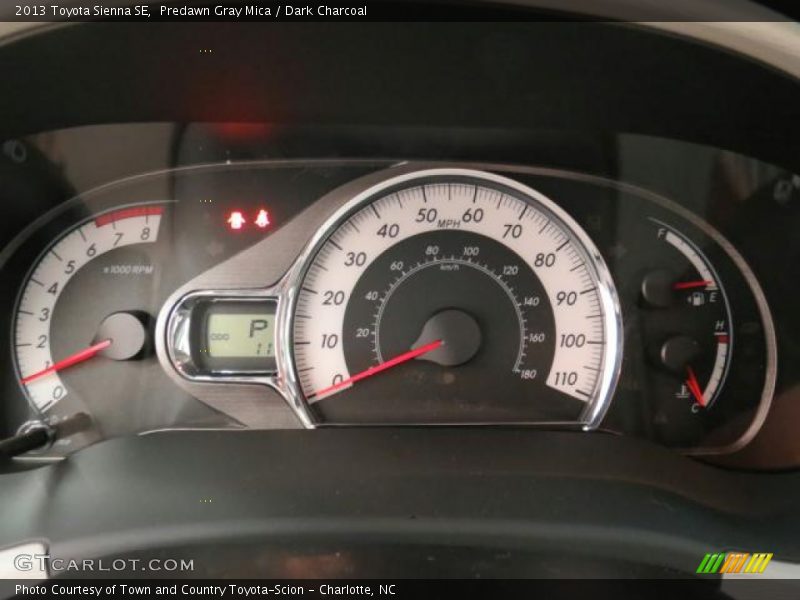  2013 Sienna SE SE Gauges