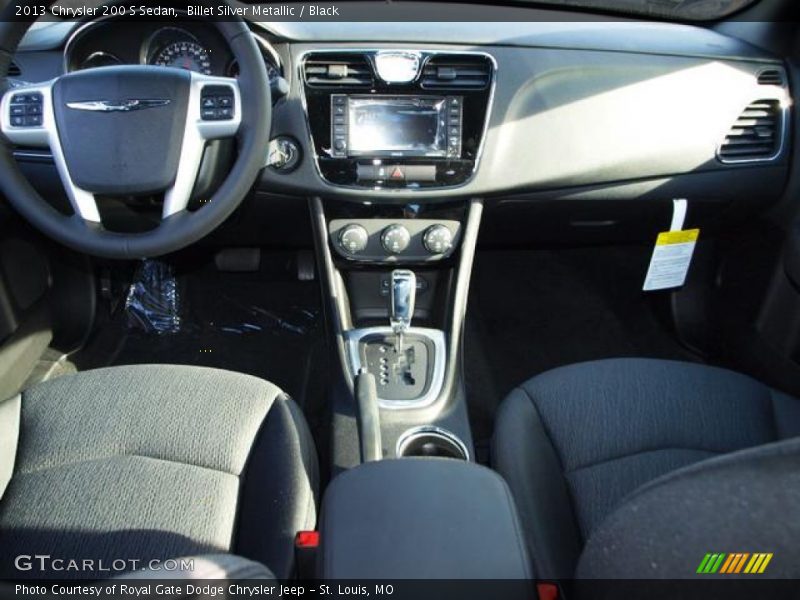 Billet Silver Metallic / Black 2013 Chrysler 200 S Sedan