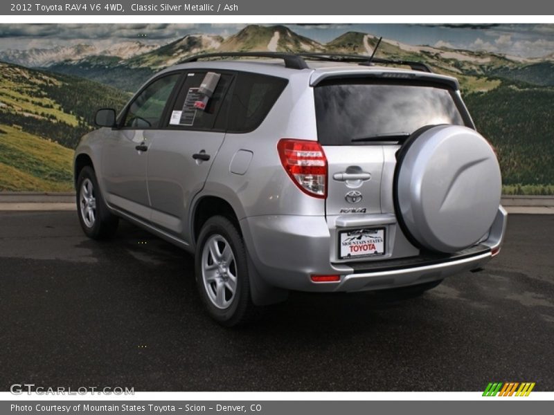 Classic Silver Metallic / Ash 2012 Toyota RAV4 V6 4WD