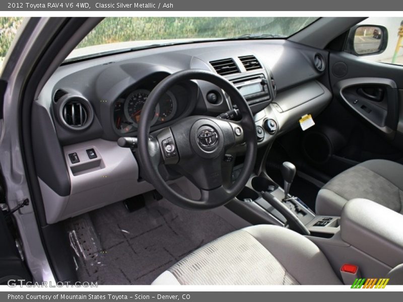 Classic Silver Metallic / Ash 2012 Toyota RAV4 V6 4WD
