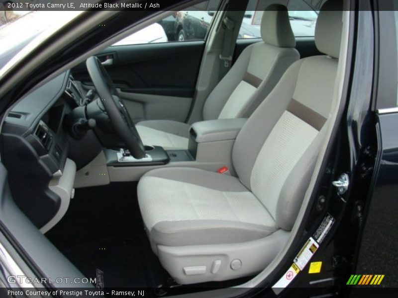 Attitude Black Metallic / Ash 2012 Toyota Camry LE