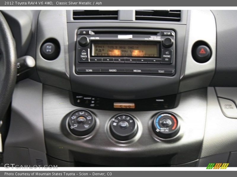 Classic Silver Metallic / Ash 2012 Toyota RAV4 V6 4WD