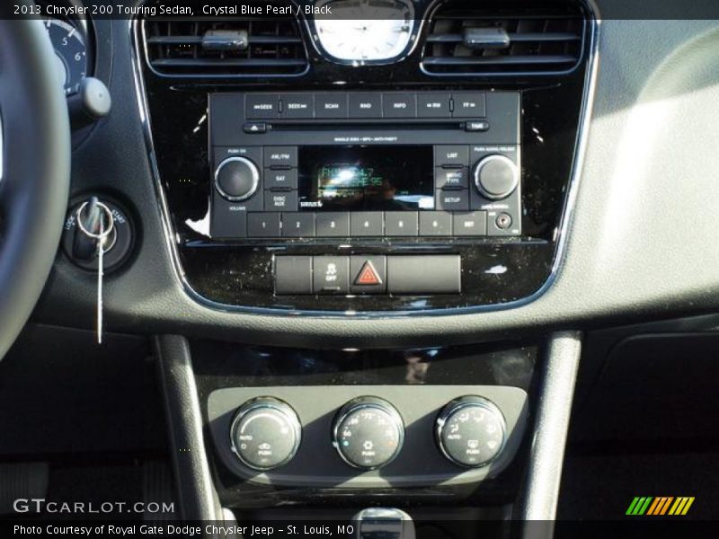 Controls of 2013 200 Touring Sedan