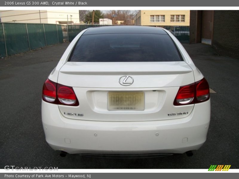 Crystal White / Black 2006 Lexus GS 300 AWD