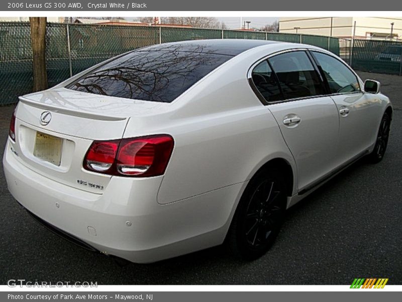 Crystal White / Black 2006 Lexus GS 300 AWD