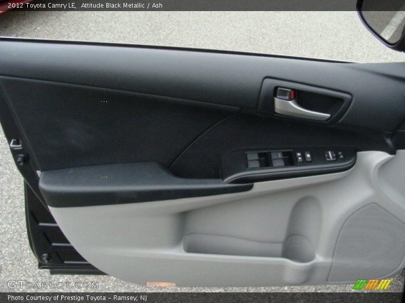 Attitude Black Metallic / Ash 2012 Toyota Camry LE