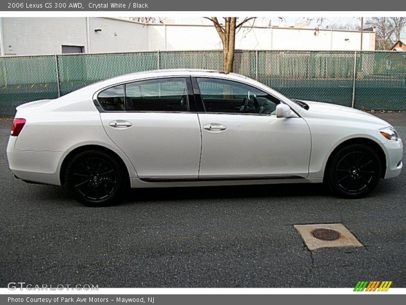 Crystal White / Black 2006 Lexus GS 300 AWD
