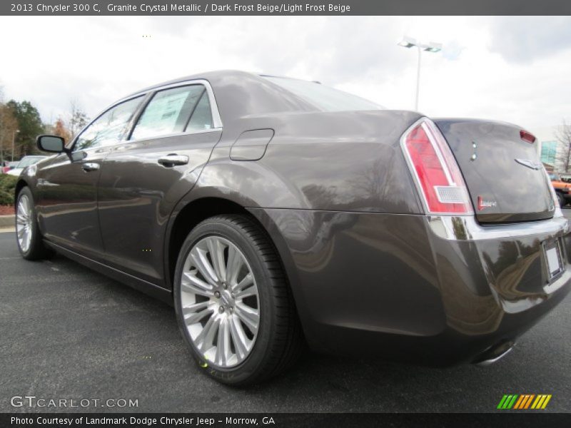 Granite Crystal Metallic / Dark Frost Beige/Light Frost Beige 2013 Chrysler 300 C