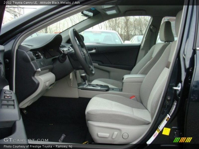 Attitude Black Metallic / Ash 2012 Toyota Camry LE