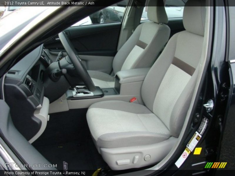 Attitude Black Metallic / Ash 2012 Toyota Camry LE