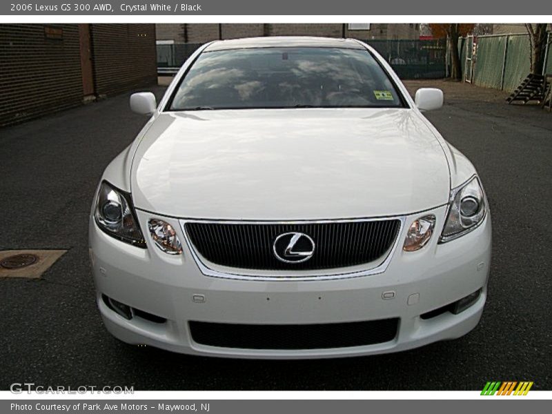 Crystal White / Black 2006 Lexus GS 300 AWD