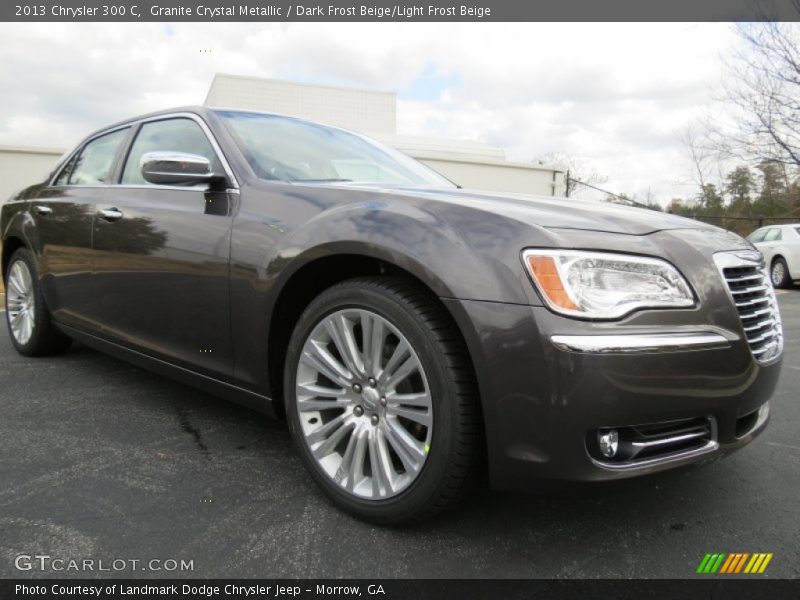 Granite Crystal Metallic / Dark Frost Beige/Light Frost Beige 2013 Chrysler 300 C