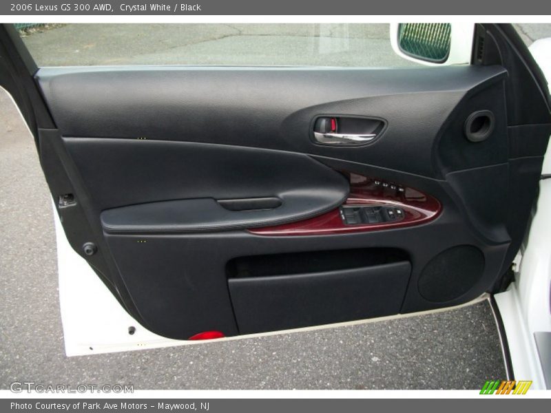 Crystal White / Black 2006 Lexus GS 300 AWD