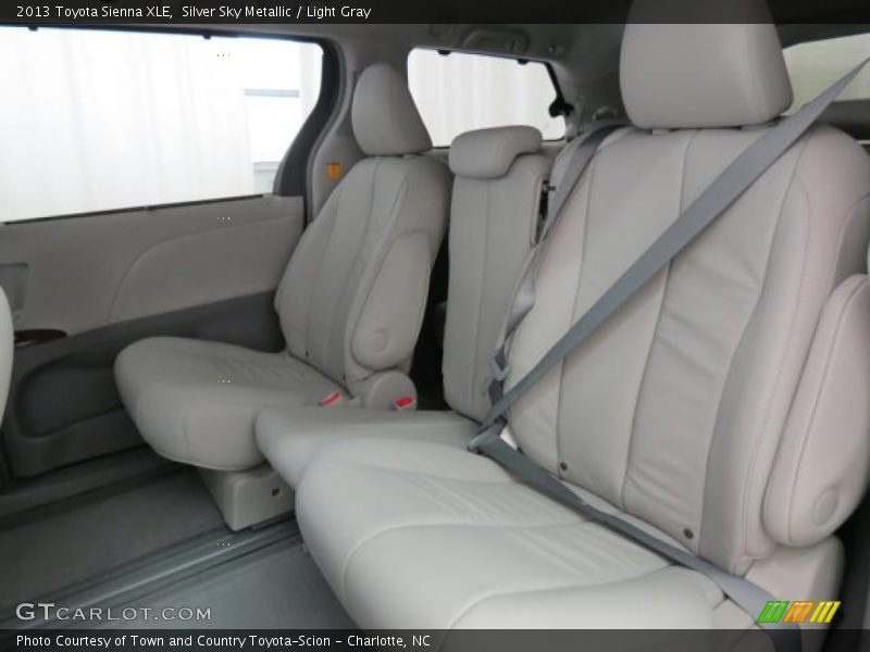 Silver Sky Metallic / Light Gray 2013 Toyota Sienna XLE