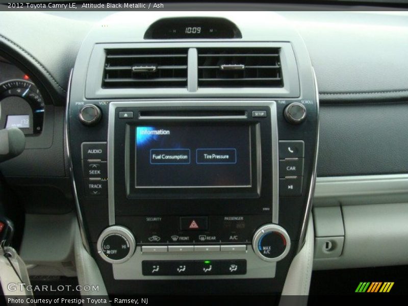 Attitude Black Metallic / Ash 2012 Toyota Camry LE