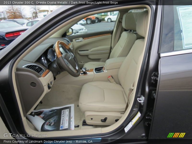 Granite Crystal Metallic / Dark Frost Beige/Light Frost Beige 2013 Chrysler 300 C