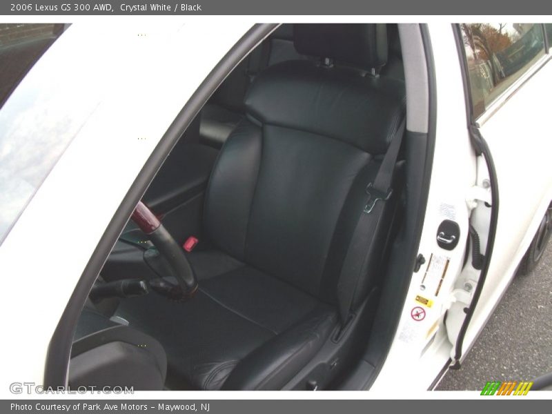 Crystal White / Black 2006 Lexus GS 300 AWD