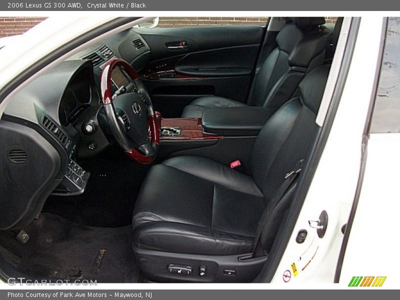 Crystal White / Black 2006 Lexus GS 300 AWD