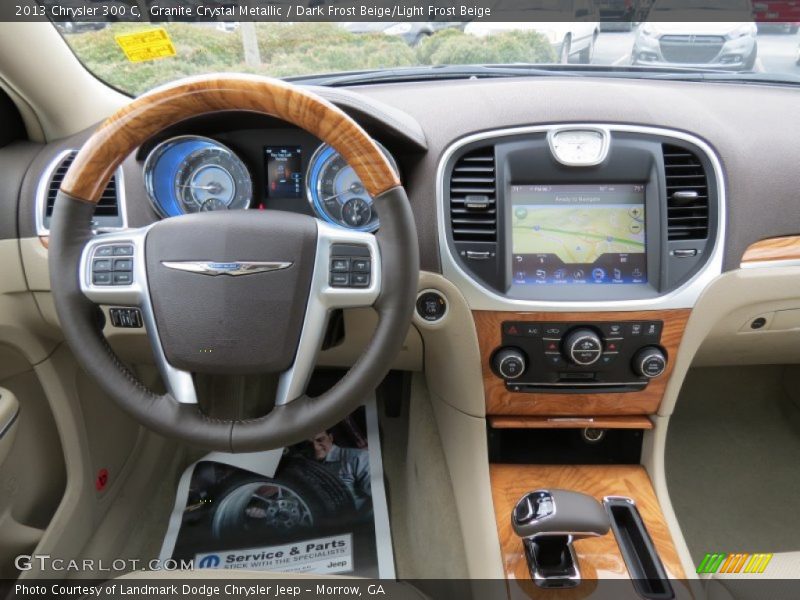 Granite Crystal Metallic / Dark Frost Beige/Light Frost Beige 2013 Chrysler 300 C