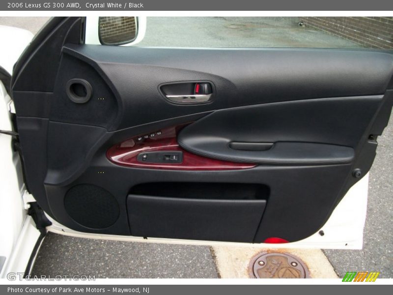 Crystal White / Black 2006 Lexus GS 300 AWD