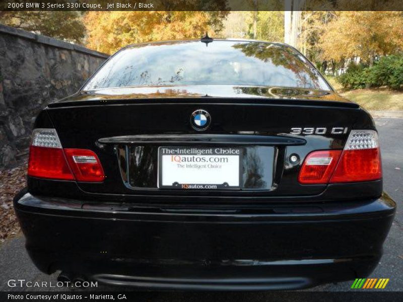 Jet Black / Black 2006 BMW 3 Series 330i Coupe