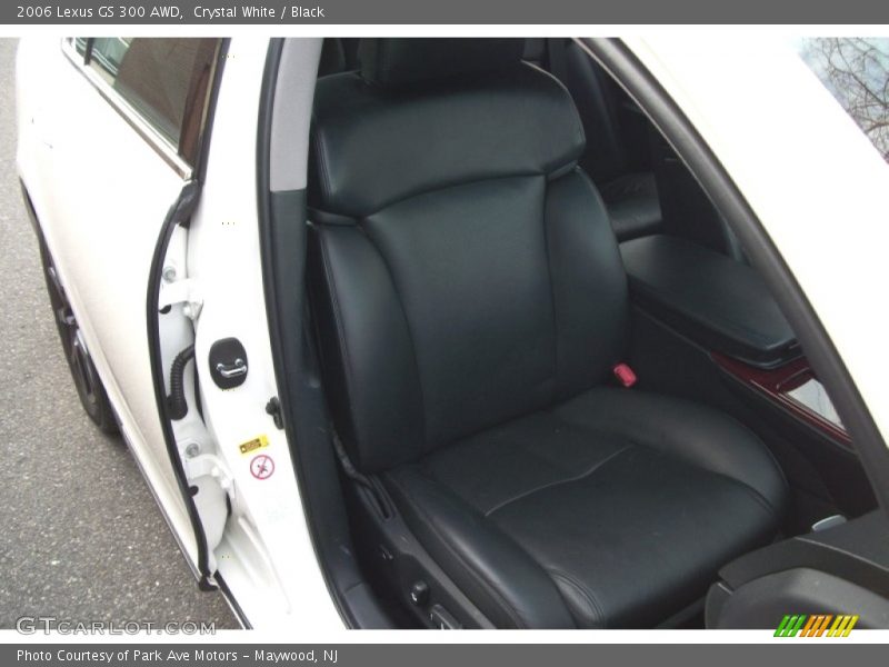 Crystal White / Black 2006 Lexus GS 300 AWD
