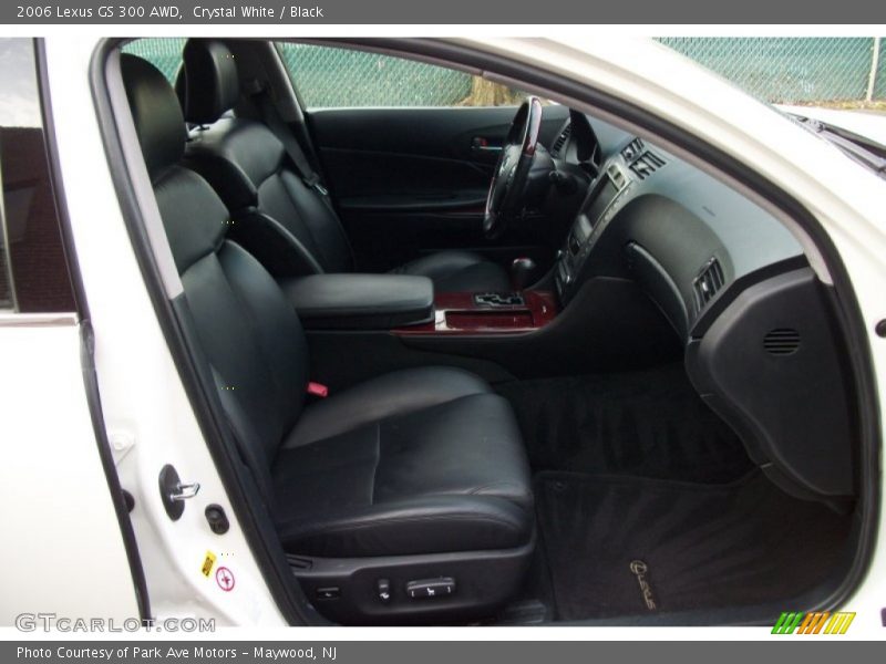 Crystal White / Black 2006 Lexus GS 300 AWD