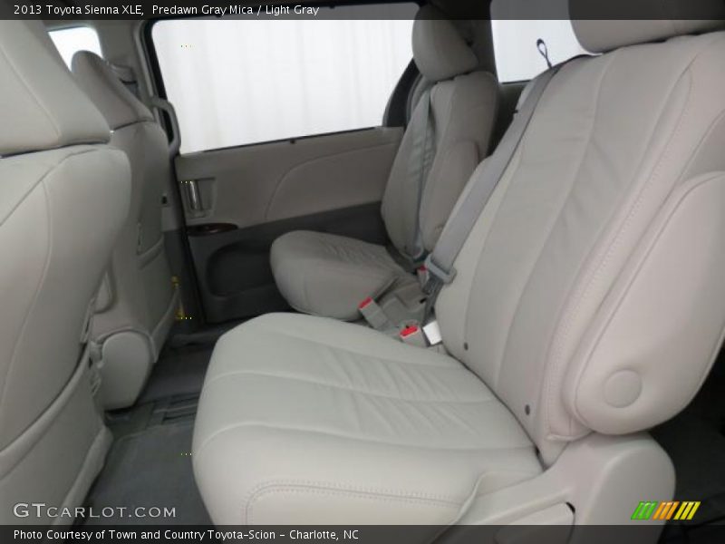 Predawn Gray Mica / Light Gray 2013 Toyota Sienna XLE