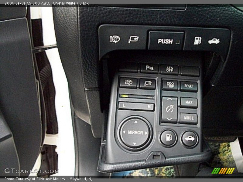 Crystal White / Black 2006 Lexus GS 300 AWD