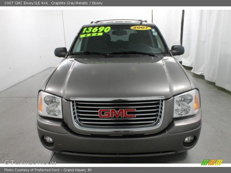 Graphite Gray Metallic / Ebony 2007 GMC Envoy SLE 4x4