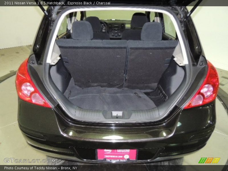 Espresso Black / Charcoal 2011 Nissan Versa 1.8 S Hatchback