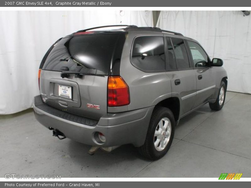 Graphite Gray Metallic / Ebony 2007 GMC Envoy SLE 4x4