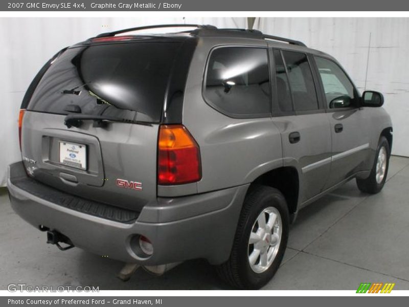 Graphite Gray Metallic / Ebony 2007 GMC Envoy SLE 4x4