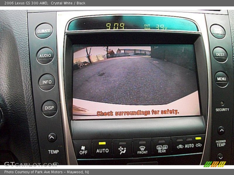 Crystal White / Black 2006 Lexus GS 300 AWD