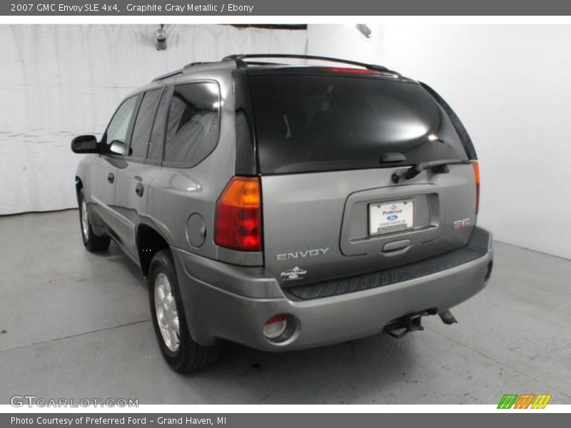 Graphite Gray Metallic / Ebony 2007 GMC Envoy SLE 4x4