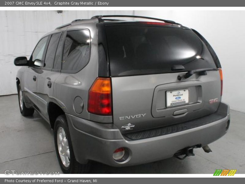 Graphite Gray Metallic / Ebony 2007 GMC Envoy SLE 4x4