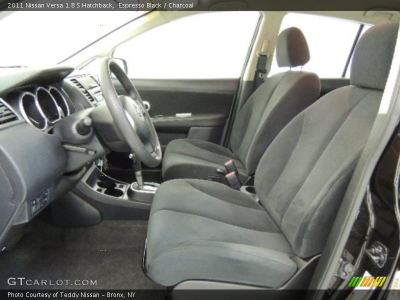Espresso Black / Charcoal 2011 Nissan Versa 1.8 S Hatchback