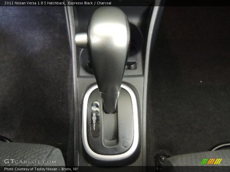 Espresso Black / Charcoal 2011 Nissan Versa 1.8 S Hatchback