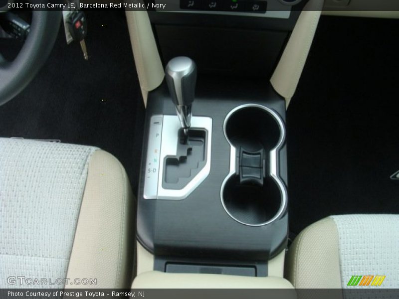 Barcelona Red Metallic / Ivory 2012 Toyota Camry LE