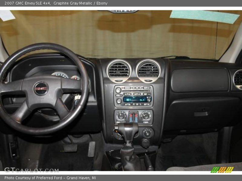 Graphite Gray Metallic / Ebony 2007 GMC Envoy SLE 4x4