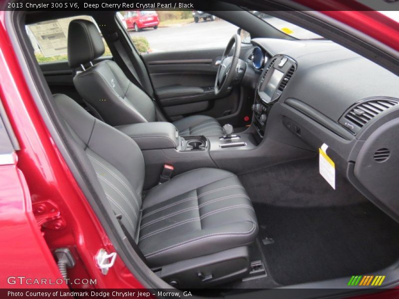 Deep Cherry Red Crystal Pearl / Black 2013 Chrysler 300 S V6