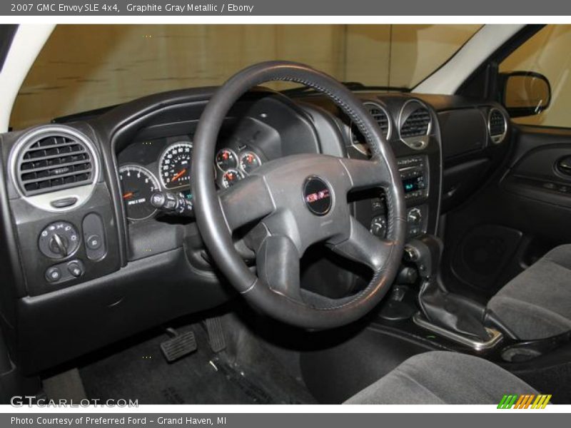 Graphite Gray Metallic / Ebony 2007 GMC Envoy SLE 4x4