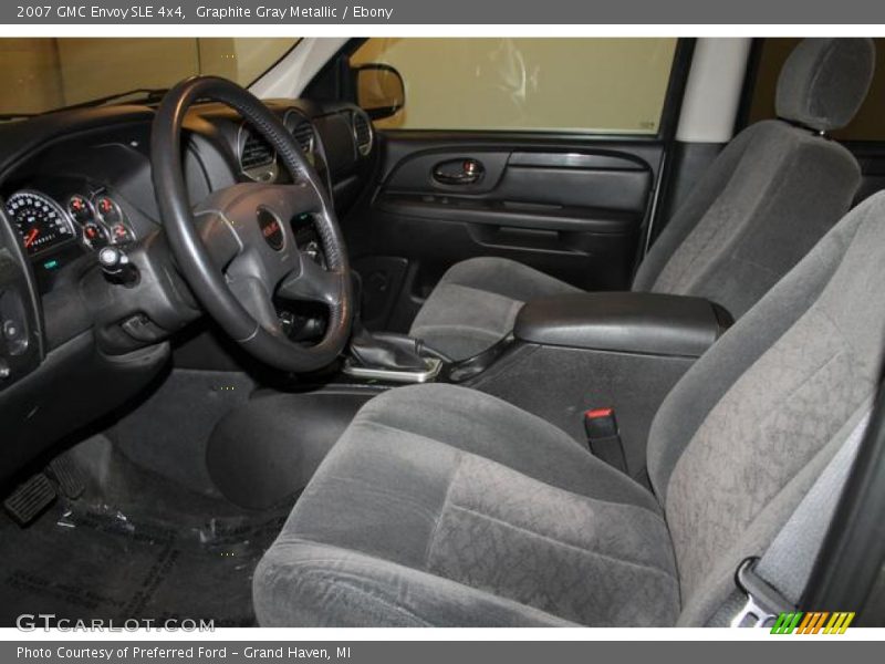 Graphite Gray Metallic / Ebony 2007 GMC Envoy SLE 4x4