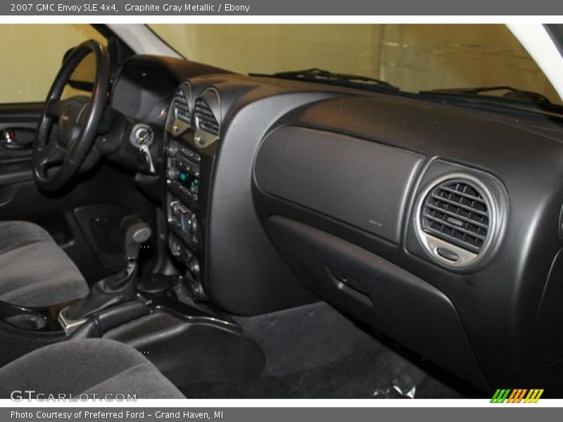 Graphite Gray Metallic / Ebony 2007 GMC Envoy SLE 4x4