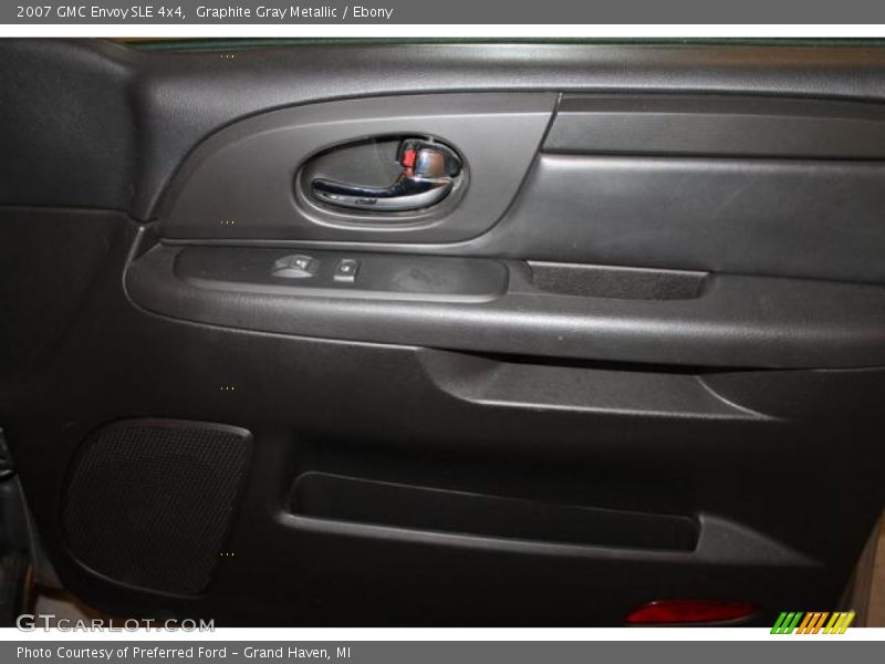 Graphite Gray Metallic / Ebony 2007 GMC Envoy SLE 4x4