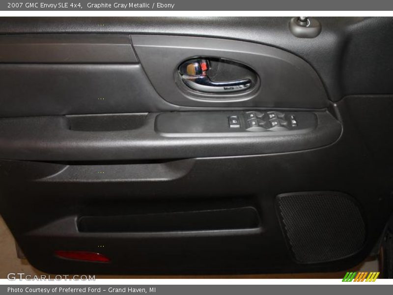 Graphite Gray Metallic / Ebony 2007 GMC Envoy SLE 4x4