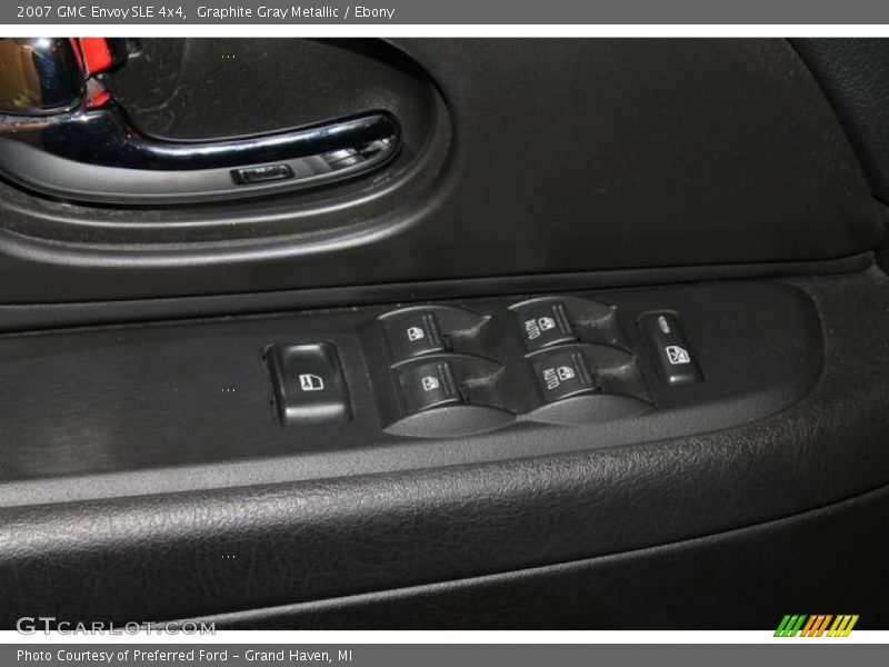 Graphite Gray Metallic / Ebony 2007 GMC Envoy SLE 4x4
